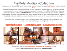 Tablet Screenshot of kellymadisontubes.com